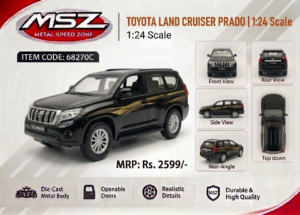Toyota Land Cruiser Prado 1:24 Scale Item Code: 68270C
