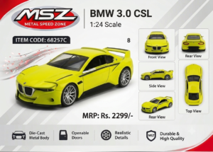BMW 3.0 CSL 1:24 Scale Item Code: 68257C
